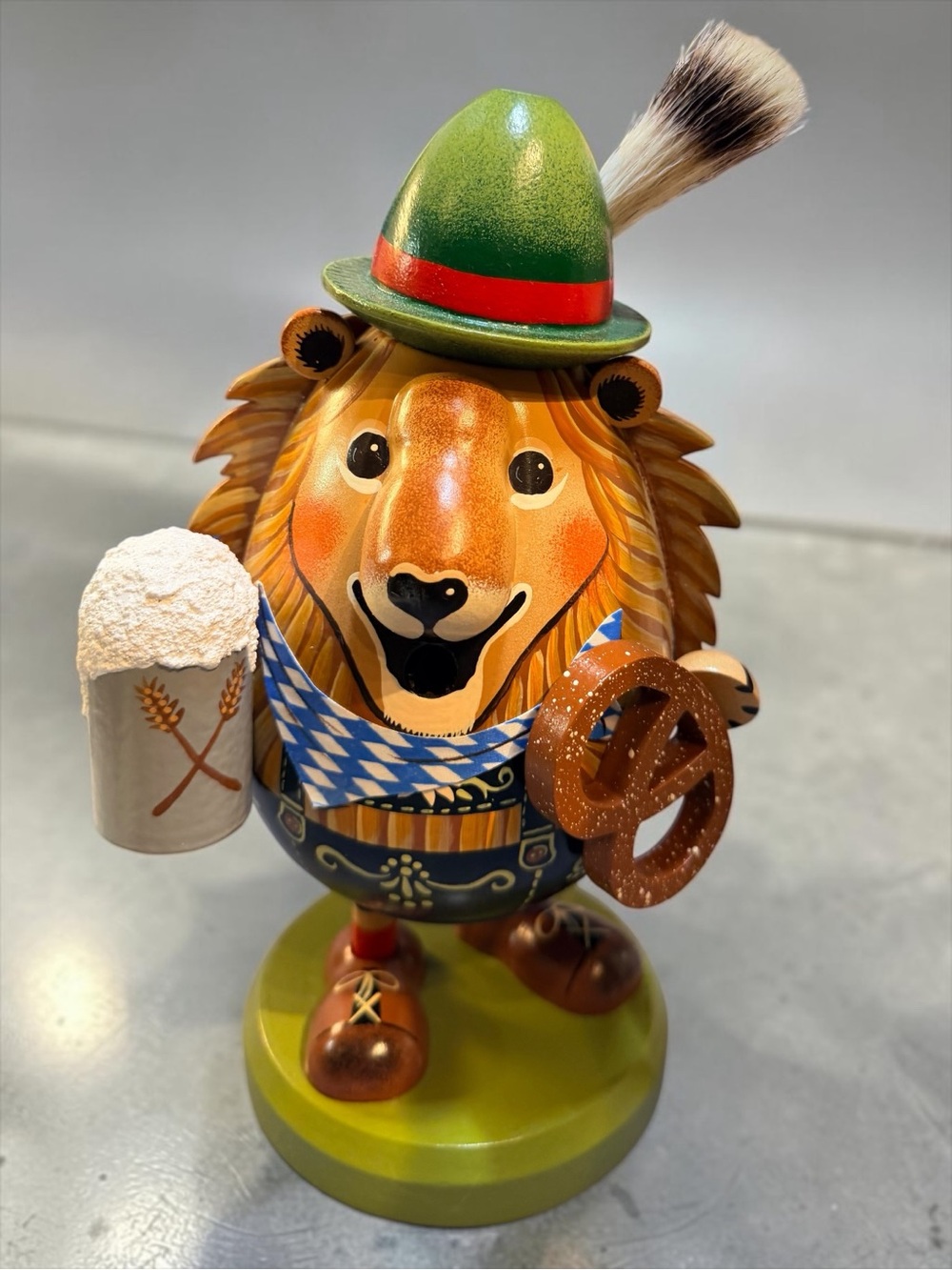 Käthe Wohlfahrt "Bavarian Lion" Incense Smoker